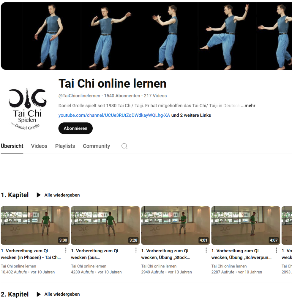 Tai Chi online Schule